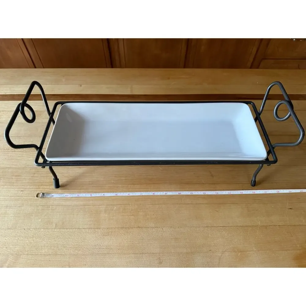 Pampered Chef Rectangle Platter Rack